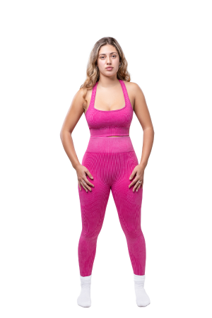 Risen Women Seamless Bra - Hot Pink