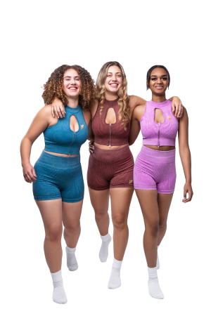 Risen Women Seamless Bra - Deep Mauve