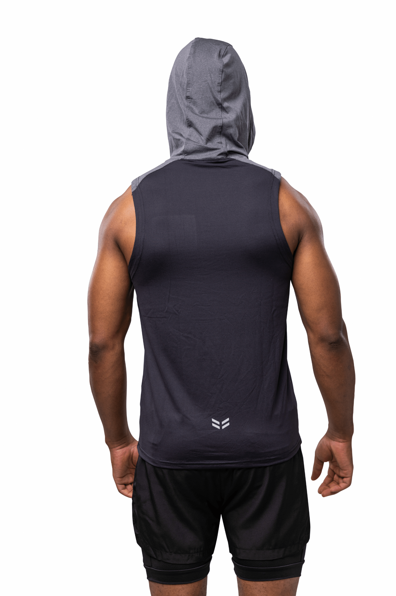 Risen Men Tank Hoodie Black