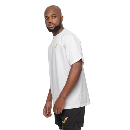 Risen Oversized Drop Shoulder T-Shirt - White