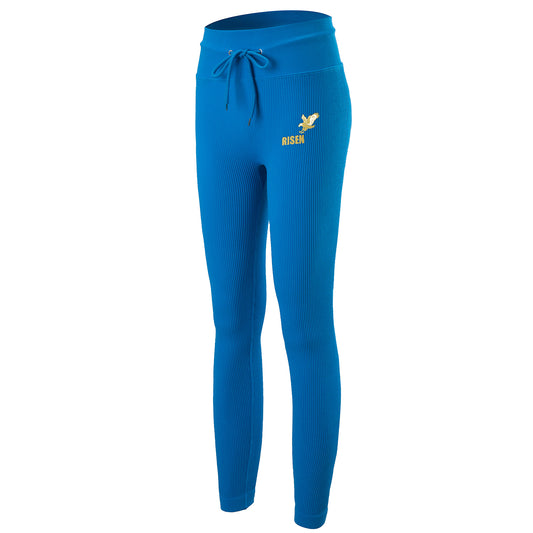 Risen Women Seamless Legging - Blue