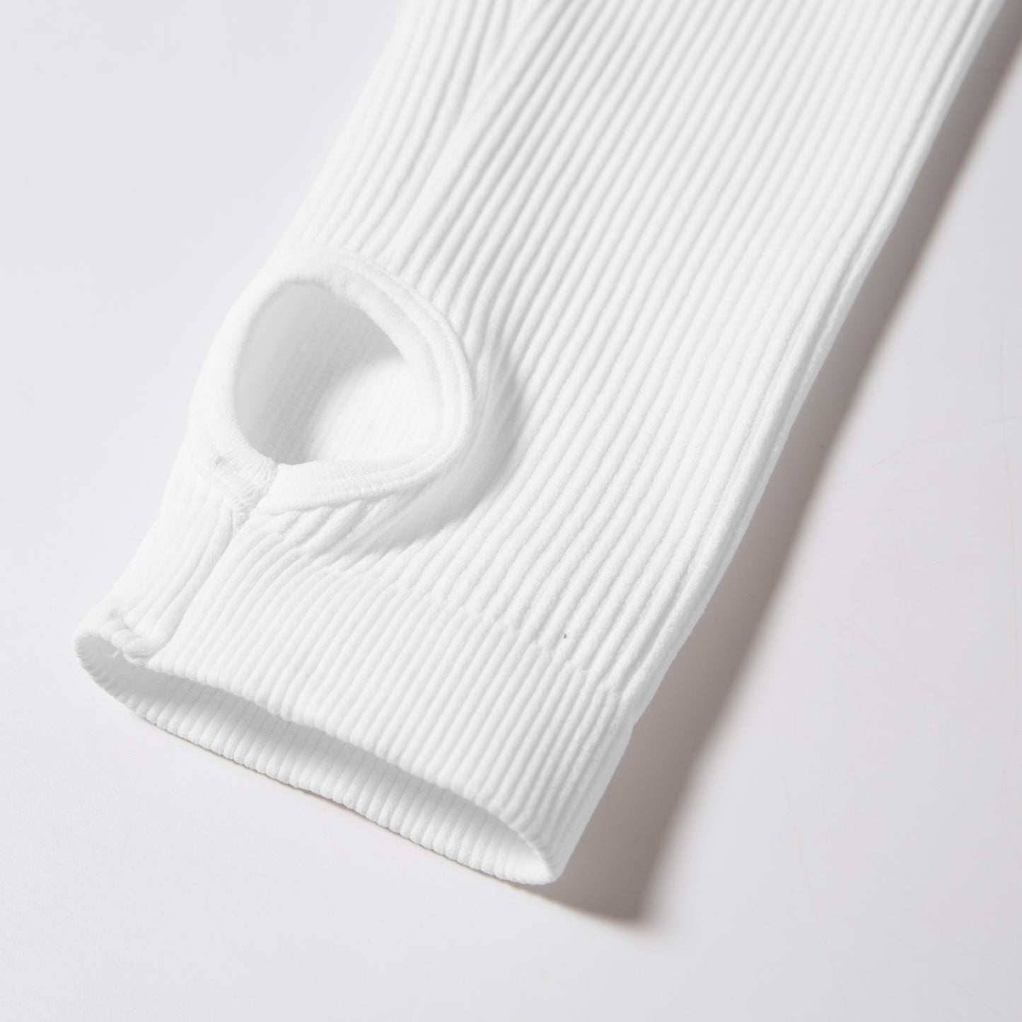 Risen Women Seamless Long Sleeve Shirt - White