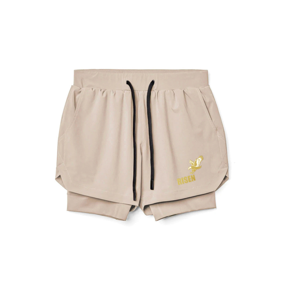 Risen Men Shorts - Beige