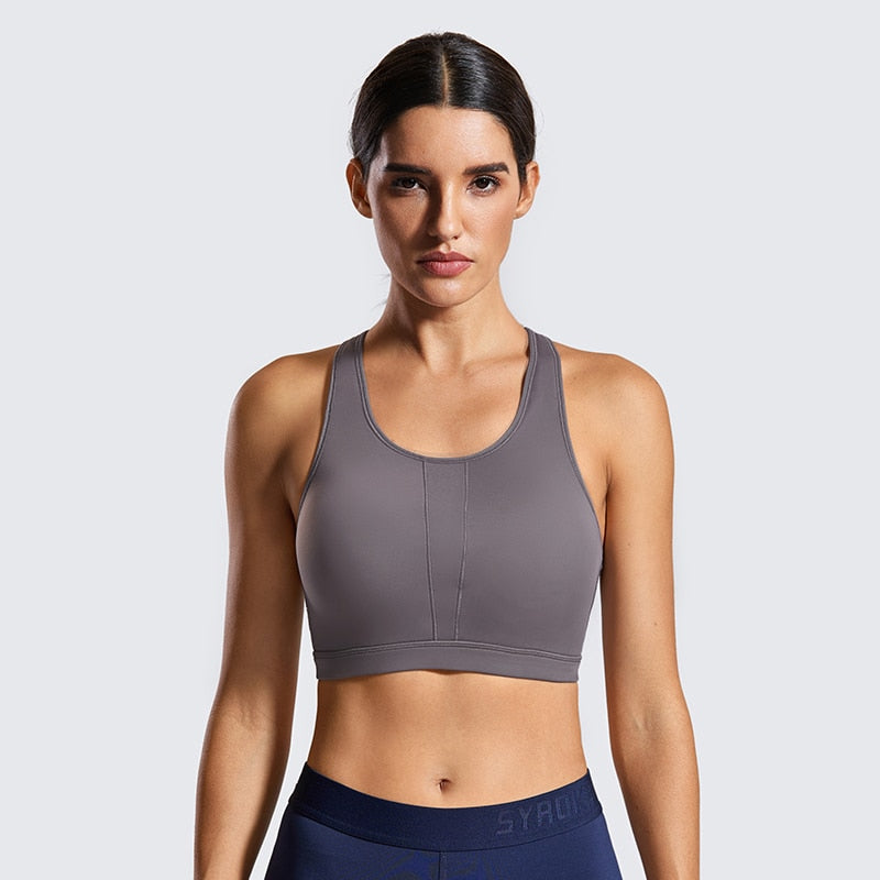 High Impact Padded Support Sports Bra