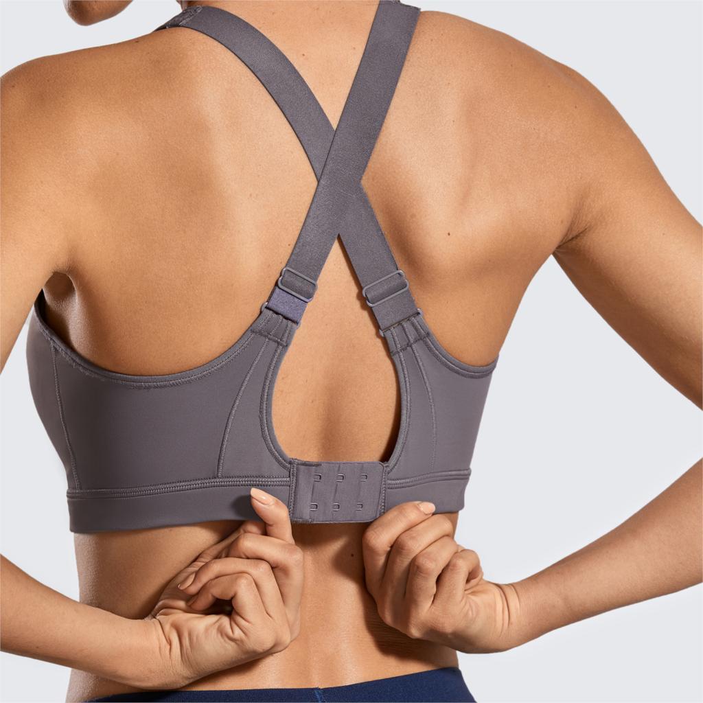 High Impact Padded Support Sports Bra