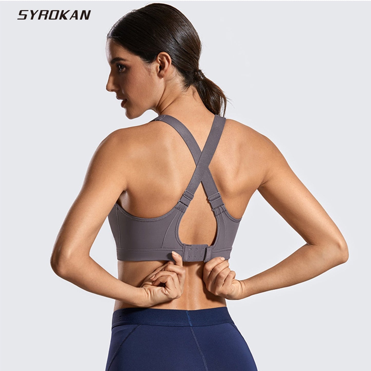 High Impact Padded Support Sports Bra