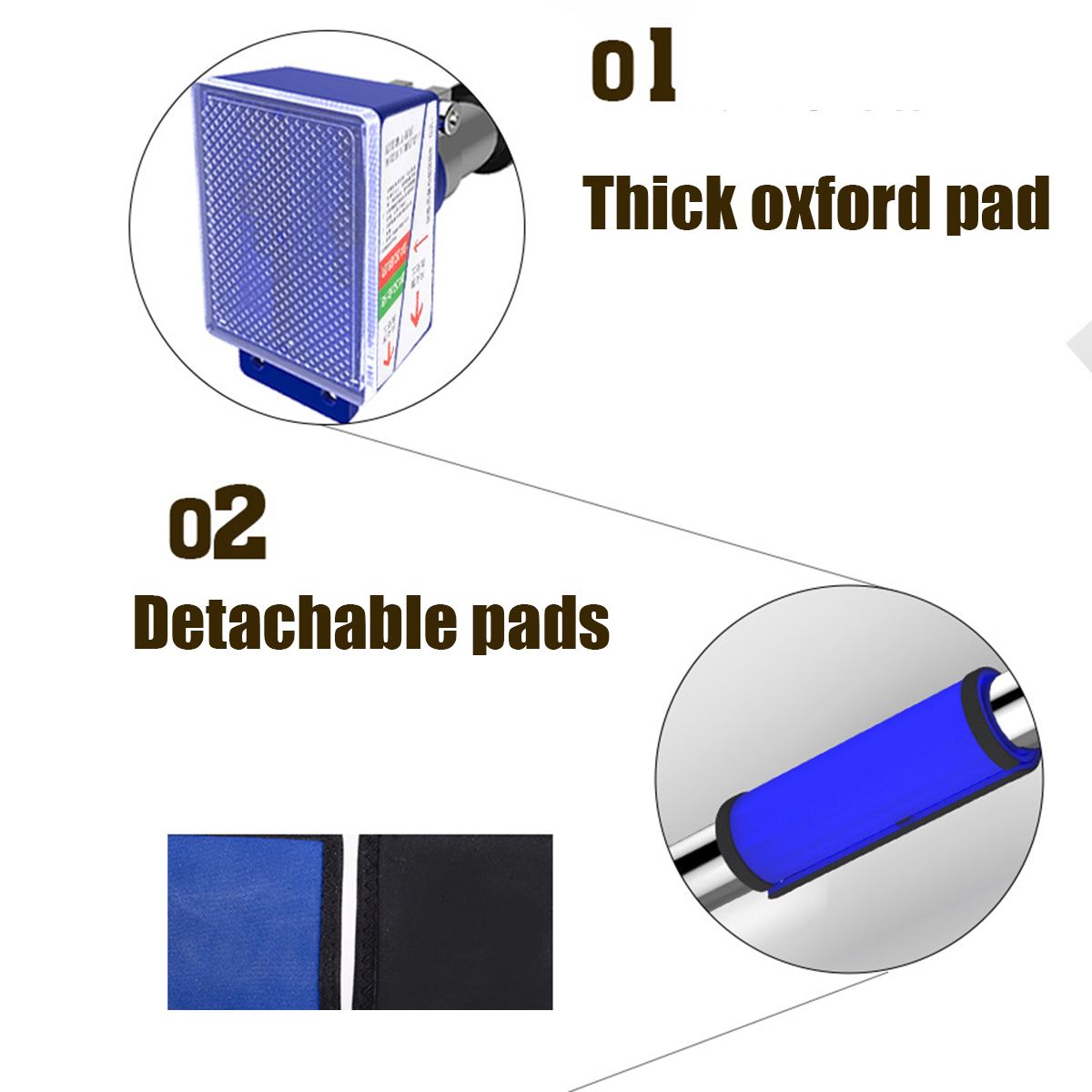 2 in1 Door Adjustable Horizontal Bars