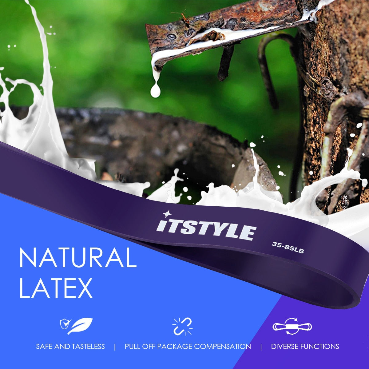 Resistance Fitness Rubber Loop Band