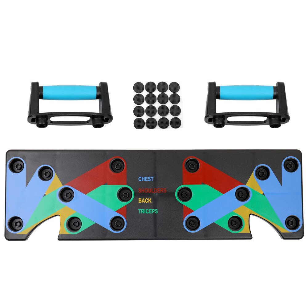 Multi-Function Foldable Push Up Board System