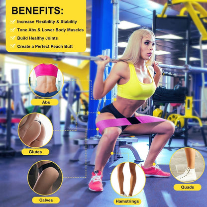 Fitness Rubber Band Elastic  Resistance Bands