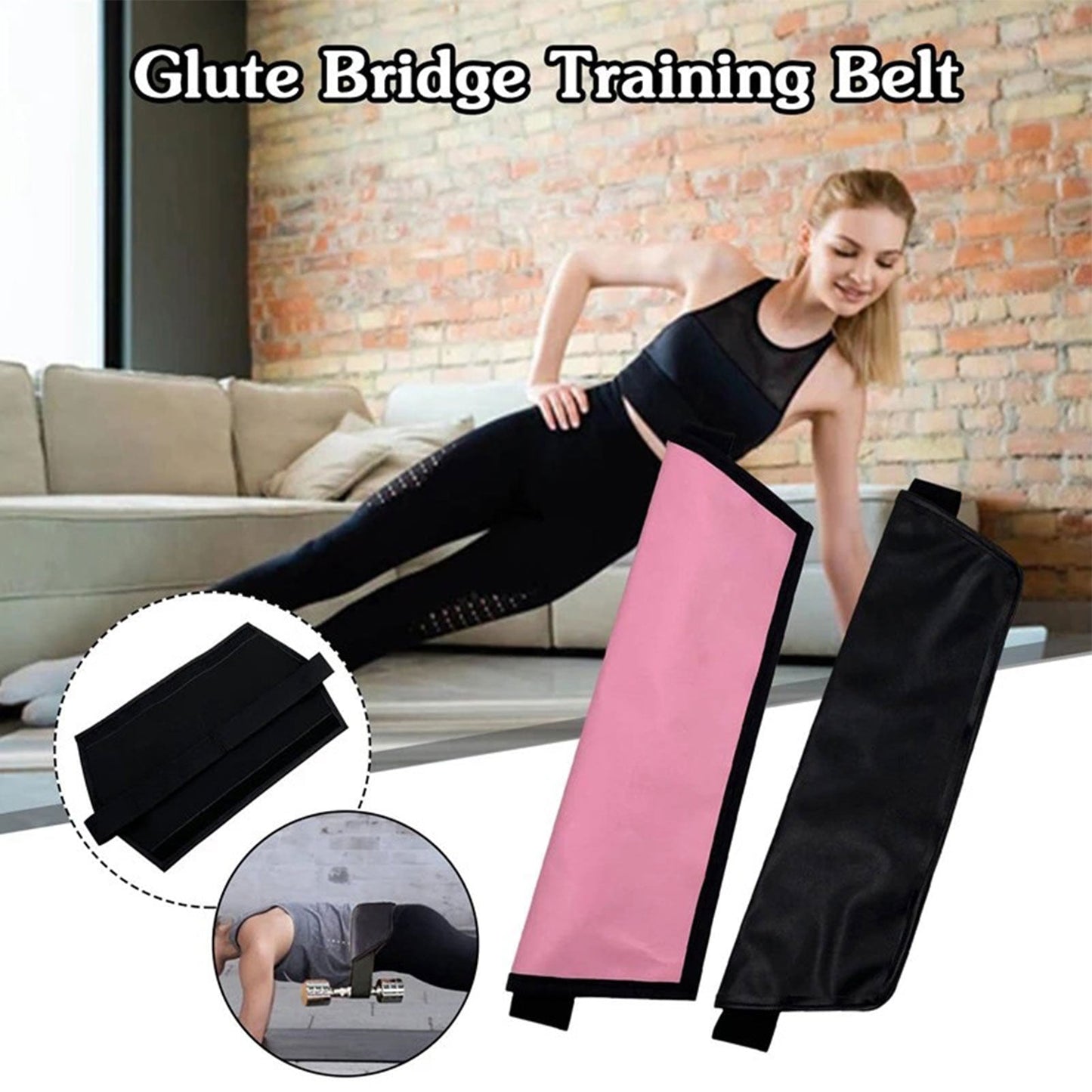 Hip Thrust Belt Glute Thigh Bands