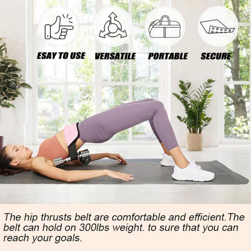 Hip Thrust Belt Glute Thigh Bands