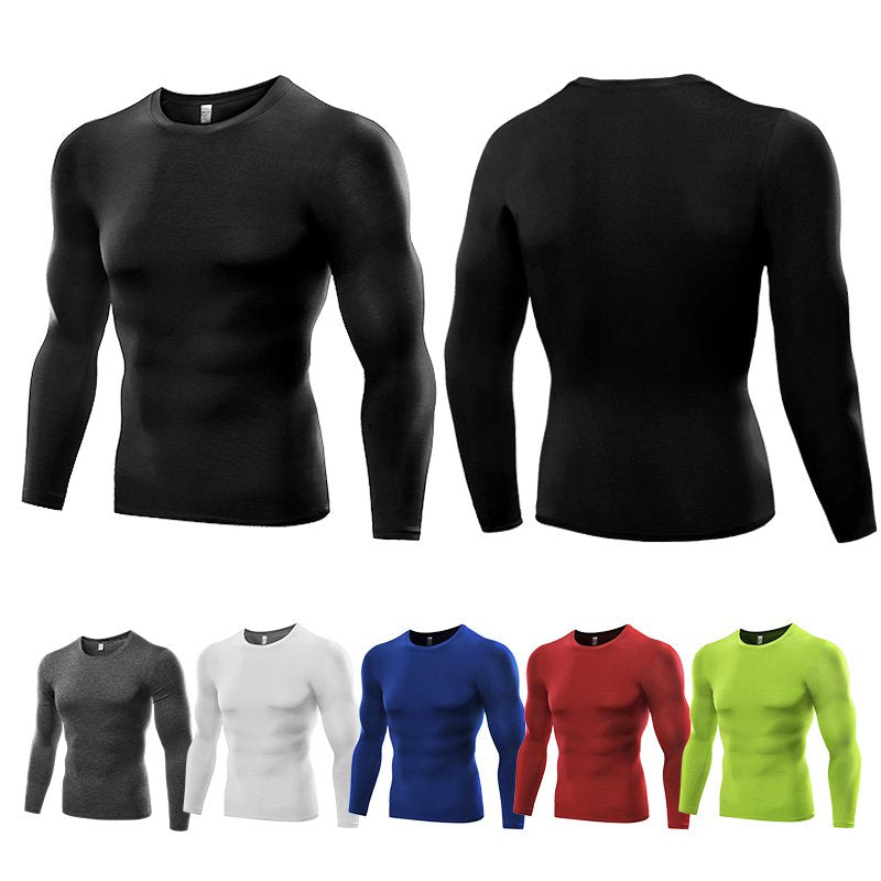 Men Bodybuilding Long Sleeve T Shirt