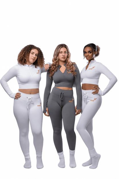 Risen Women Seamless Legging - White