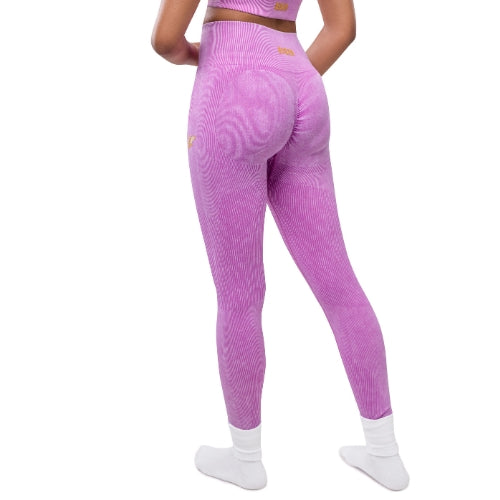 Risen Women Seamless High Waist Legging - Deep Mauve